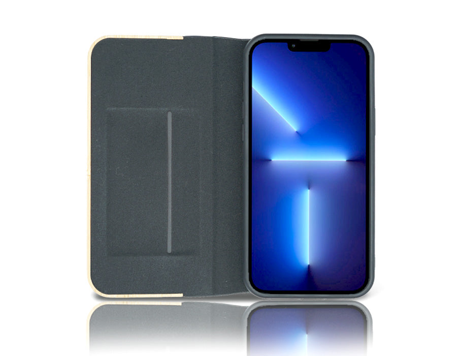 Coque à rabat pour iPhone 13 Pro Max, maman girafe